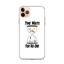 Load image into Gallery viewer, White "Time" iPhone Case