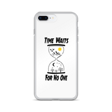 Load image into Gallery viewer, White "Time" iPhone Case