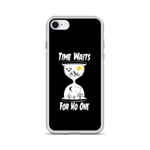 Load image into Gallery viewer, Black "Time" iPhone Case