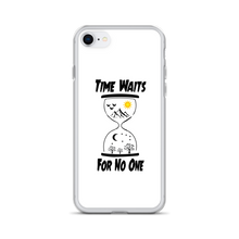 Load image into Gallery viewer, White "Time" iPhone Case