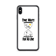 Load image into Gallery viewer, White "Time" iPhone Case