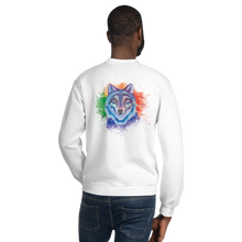 Load image into Gallery viewer, Men's White "Brave" Sweatshirt