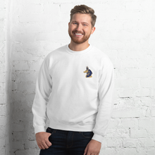 Load image into Gallery viewer, Men's White "Brave" Sweatshirt