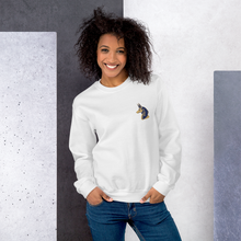 Load image into Gallery viewer, Women's White "Brave" Sweatshirt