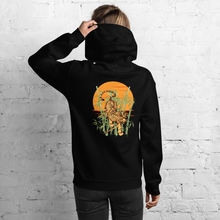 Load image into Gallery viewer, Women's Black 'Jungle Mania' Hoodie