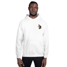 Load image into Gallery viewer, Men's White "Brave" Hoodie