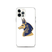 Load image into Gallery viewer, White &quot;Anubis&quot; iPhone Case
