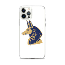 Load image into Gallery viewer, White &quot;Anubis&quot; iPhone Case
