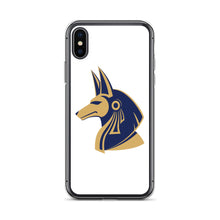 Load image into Gallery viewer, White &quot;Anubis&quot; iPhone Case
