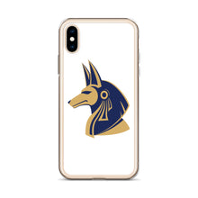 Load image into Gallery viewer, White &quot;Anubis&quot; iPhone Case
