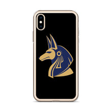 Load image into Gallery viewer, Black &quot;Anubis&quot; iPhone Case
