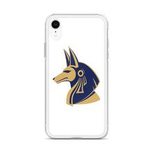 Load image into Gallery viewer, White &quot;Anubis&quot; iPhone Case
