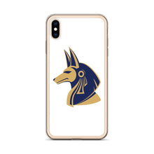 Load image into Gallery viewer, White &quot;Anubis&quot; iPhone Case
