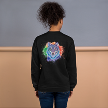 Load image into Gallery viewer, Women&#39;s Black &quot;Brave&quot; Sweatshirt
