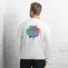 Load image into Gallery viewer, Men&#39;s White &quot;Brave&quot; Sweatshirt
