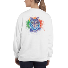 Load image into Gallery viewer, Women&#39;s White &quot;Brave&quot; Sweatshirt
