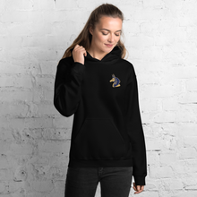 Load image into Gallery viewer, Women&#39;s Black &quot;Brave&quot; Hoodie
