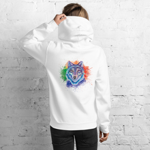 Load image into Gallery viewer, Women&#39;s White &quot;Brave&quot; Hoodie
