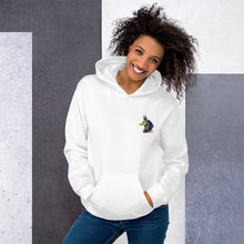 Load image into Gallery viewer, Women&#39;s White &quot;Anubis&quot; Hoodie
