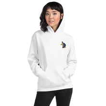 Load image into Gallery viewer, Women&#39;s White &quot;Anubis&quot; Hoodie
