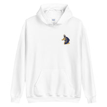 Load image into Gallery viewer, Women&#39;s White &quot;Anubis&quot; Hoodie
