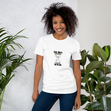 Load image into Gallery viewer, Women&#39;s White &quot;Time&quot; T-Shirt
